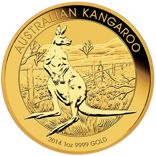 Australian Gold Kangaroo 1 oz