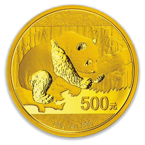 Chinese Gold Panda 1 oz